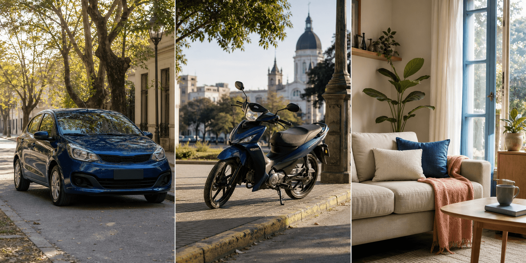 Auto, moto y hogar: coberturas de Nuestro Seguro